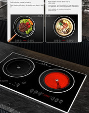 Embedded household induction cooker, dual stove desktop high-power ceramic stove fogão cooktop  estufa inducción