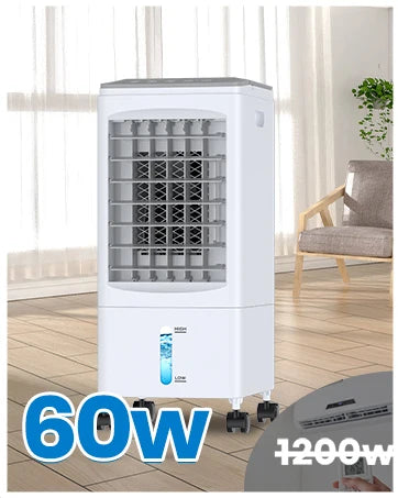 Portable Air Conditioners, 3-IN-1 Air Conditioner Portable for Room, [1.45 Gal Tank] Portable AC Cooling Fan w/ 3 Spds & Cooling