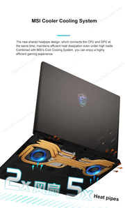 2024 MSI Crosshair 16 HX Laptop 16 Inch 2.5K QHD 240Hz IPS Screen Netbook i7-14700HX 16GB 1TB RTX4060 Notebook Gaming Computer