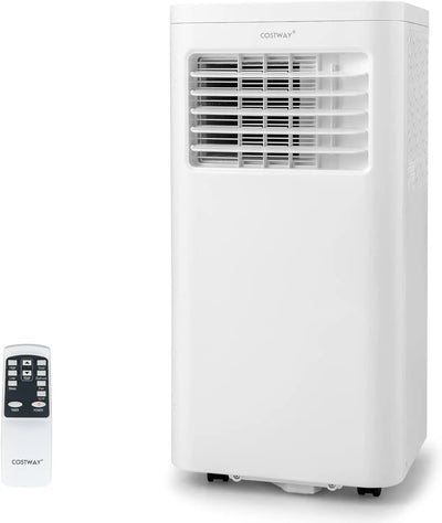 Portable Air Conditioner, 8000 BTU AC Unit with Built-in Dehumidifier, Fan Mode, Sleep Mode, 24H Timer, Remote Control,