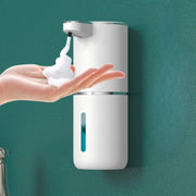 DK345: Automatic Foam Soap Dispenser, Wall-Mounted Hand Wash Machine, Rechargeable Touchless Soap Dispenser for Home