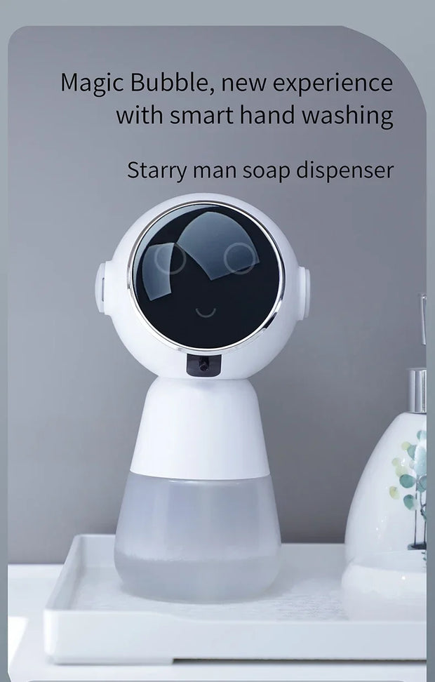 New Automatic Foaming Soap Dispenser Smart Induction Hand Sanitizer Dispenser Home Electric Foam Washing Hand Machine