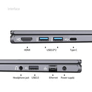 15,6 inch laptop Intel Core i9-10885H/i7 10870H Windows10/11 Por 2*DDR4 2*M.2 SSD Ultrabook computer Vingerafdruk ontgrendelen WIFI5 BT