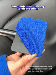 Car Cleaning Wash Tool with Long Handle Car Window Cleaner Washing Kit Windshield Wiper Microfiber Wiper Cleaner Cleaning Brush