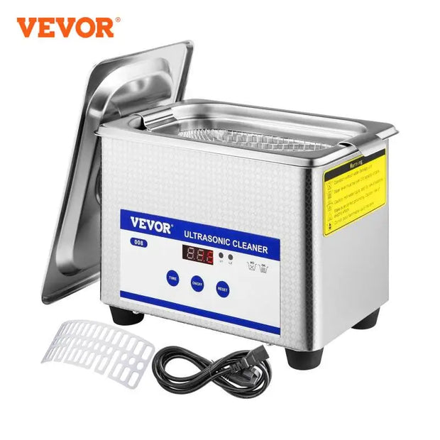 VEVOR 800ml Ultrasoonreiniger Draagbare wasmachine 35W Minivaatwasser Lava-Dishes Ultrasoon bad Sonic voor huishoudelijke apparaten