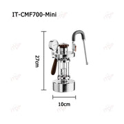 ITOP Steam Milk Frother Household Coffee Milk Foamer Espresso Coffee Maker Milk Frother with 2 Steam Nozzle 1-5 Hole Optional