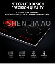 2200W*2 Induction Cooker Smart Double-head Electric Ceramic Stove Desktop Double Stove Induction Cooker Stir Fry