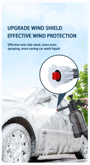 2L Hand Pump Foam Sprayer Snow Foam Gun Nozzle With Pressure Relief Valve Car Wash Spray Bottle Window Cleaning Tools