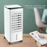 Evaporative Air Cooler,3-IN-1 Windowless Portable Air Conditioner,Oscillation Swamp Cooler and Humidification