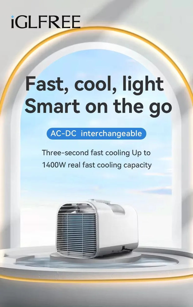 Manufacturers Small Mobile Inverter Household Airconditioner Mini Cooling Fan AC Unit Portable Air Conditioner for Cars Home