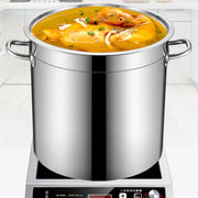 3500W high-power single-head induction cooker button control maximum load-bearing 50KG black crystal panel YS-3505