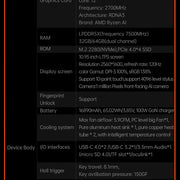 Original OneXPlayer X1 AMD Ryzen 7 8840U Laptop Tablet 3 IN 1 PC Game Console 10.95" Windows 11 Handheld Controllers AI Computer