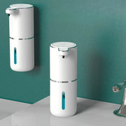 DK345: Automatic Foam Soap Dispenser, Wall-Mounted Hand Wash Machine, Rechargeable Touchless Soap Dispenser for Home