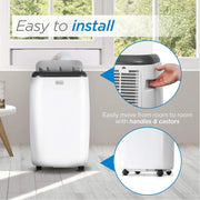 Summer New BPP06WTB Portable Air Conditioner, 10,000 BTU, White-10000