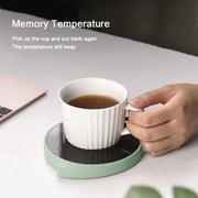 Desk Use Smart Coffee Cup Warmer for Office Home Milk Tea Water Cocoa Electric Beverage Mug Heater Heating Plate Ideal for Gift