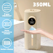 2023 New IPX6 Automatic Foam Soap Dispenser HD LED Display Liquid Soap Dispensers Bathroom Infrared Sensor Hand Washing Machine