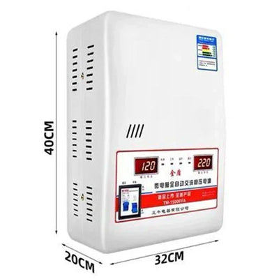 Voltage stabilizer 220v automatic household high-power 15kw pure copper low-voltage air conditioner special voltage regulator ZA