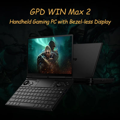 Latest 2024 GPD WIN Max 2 10.1 Inch AMD 8840U Win 11pro Gaming Laptop Portable Game Computer 32GB RAM 2TB Nvme PCIE4.0 SSD