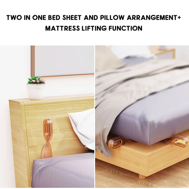 Mattress Raises Tools Labor-saving Arrangement Mattress Arrangement Tool Bed Sheet Gap Lifting Mattress Tools for Bedroom