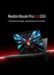 【Russia Stock】Original Redmi Book Pro 16 2024 intel Ultra 5 125H/Ultra7 155H 32G RAM 1T SSD 3.1K 165Hz Screen Grey