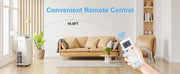 Air Conditioners 14,000 BTU, Cool, Heat, Dehumidifier & Fan 4 in 1 Portable AC Unit, Room Air Conditioners Portable Up