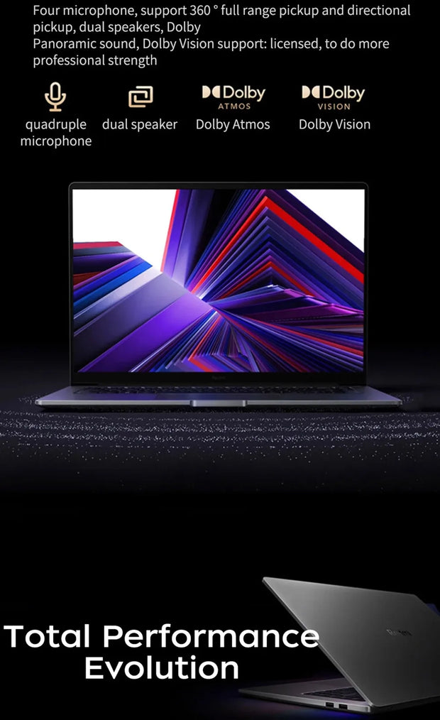 【Russia Warehouse】Xiaomi RedmiBook 16 2024 New i5-13420H/ 13500H/12450H 16G 512G 16inch Screen JYU4577CN/JYU4585CN/JYU4614CN