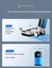 New washing machine household automatic suction and drag integrated vacuum cleaner sweeping and washing робот пылесос  robot