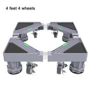 Washing Machine Stand Adjustable Refrigerator Raised Base Mobile Roller Bracket Wheel Bathroom Kitchen Accessories Home Applianc