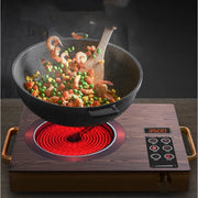 110V-220V Electric Pottery Stove Cooking Hot Pot Porridge Soup Frying Barbecue Induction Cooker 3500W