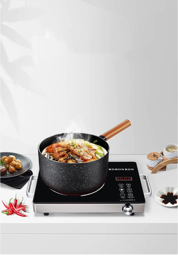 110V-220V Electric Pottery Stove Cooking Hot Pot Porridge Soup Frying Barbecue Induction Cooker 3500W