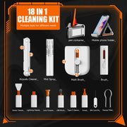 24-in-1 Earbuds Cleaning Pen Screen Cleaning Tool Computer Keyboard Multi-function Electronics Device Earbuds Cleaning Kits