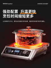 Commercial Induction Cooktop Concave Flat 3500W High Power Home Electric Wok Induction Cooktop