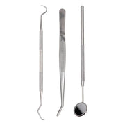 Dental Instrument Dentist Kit Tooth Cleaning Tools Mouth Mirror Probe Hook Pick Tweezer Set Dentistry Dentist Prepare Tool