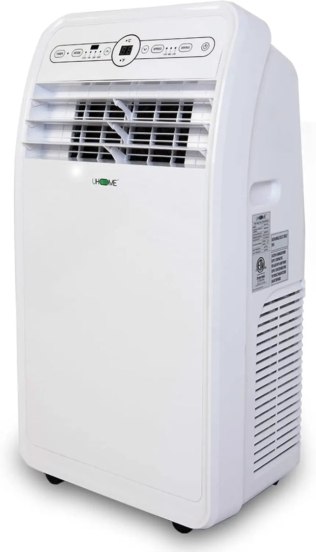 Portable Air Conditioner with Heat 12000 BTU,Portable AC Unit with Dehumidifier & Fan, Cools & Heats up to 400 Sq.ft,Remot