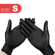 Black/pink disposable gloves PVC tattoo work gloves with Home Kitchen Tools Tattoo Washing Car Household Cleaning Work Gloves