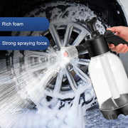 2L Foam Sprayer Car Wash Hand-held Foam Watering Can Air Pressure Sprayer Plastic Disinfection Water Bottle Car Cleaning Tools