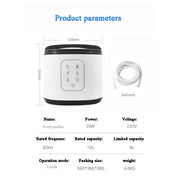 220V Washing Machine Vegetable  Fruit  Meat Tablewear  Visinfection Detoxification Automatic Food Purifier EU/AU/UK/US Plug