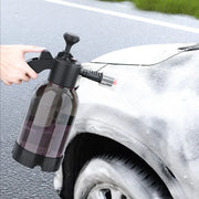 2L Hand Pump Foam Sprayer Snow Foam Gun Nozzle With Pressure Relief Valve Car Wash Spray Bottle Window Cleaning Tools