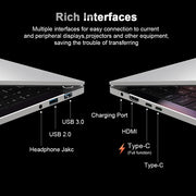 Ninkear Laptop A15 15.6'' FHD IPS AMD Ryzen™ 5 5500U 16GB DDR4 512GB SSD Backlit Keyboard Type-C Charging Windows 11 computer