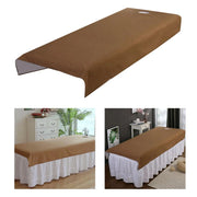 Massage Massage SPA Couch Cover with Hole - Solid Couch Professional Soft Massage Bed Cover - Salon Massage Fitted Sheet