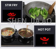 2200W*2 Induction Cooker Smart Double-head Electric Ceramic Stove Desktop Double Stove Induction Cooker Stir Fry