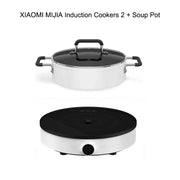 XIAOMI MIJIA Induction Cooker 2 For Home 2100W 99 Gears Power Adjustable Low Power Continuous Heating OLED Screen Kitchen Cooker