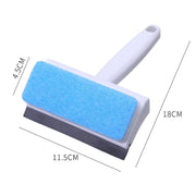 Window Scrubber Tile Cleaner Floor Brush Deep Cleaning Window Cleaner Glass Wiper for Kitchen Car Windshield Indoor Home