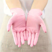 Black/pink disposable gloves PVC tattoo work gloves with Home Kitchen Tools Tattoo Washing Car Household Cleaning Work Gloves