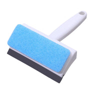 Window Scrubber Tile Cleaner Floor Brush Deep Cleaning Window Cleaner Glass Wiper for Kitchen Car Windshield Indoor Home