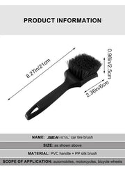 SEAMETAL Car Tire Wheel Rim Cleaning Brush Detailing Brushes Washing Brush Tool Universal Wheel Tire Car Cleaning Accessories