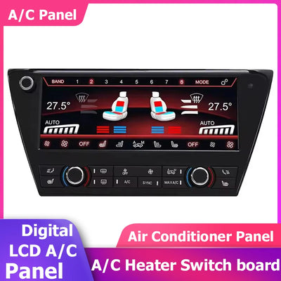 Car Digital A/C Heater Climate Control Switch Panel For BMW X1 F48 X2 F39 8.8''Touch Screen Air Conditioner AC Panel Board