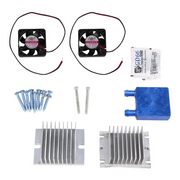 1 Set Mini Air Conditioner DIY Kit Thermoelectric Peltier Cooler Refrigeration Cooling System + Fan for Home Tool