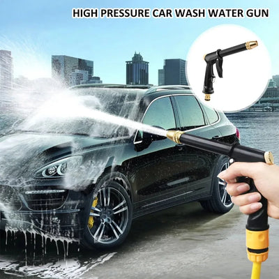 High Pressure Water Sprayer Heavy Duty Hand-held Washer Guns Jet Garden Watering Hose Nozzle Sprinkler Car Cleaning Wash Tool