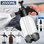 2L Foam Sprayer Car Wash Hand-held Foam Watering Can Air Pressure Sprayer Plastic Disinfection Water Bottle Car Cleaning Tools